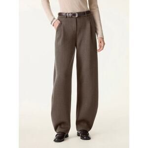 OGL FuzzLuxe Cozy Knit Mid Rise Barrel Leg Pull-on Pants NWT SIZE 2XL